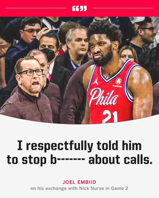 华体会官方网站-两战25罚引纳斯不满 恩比德：下一场我会打得更凶！